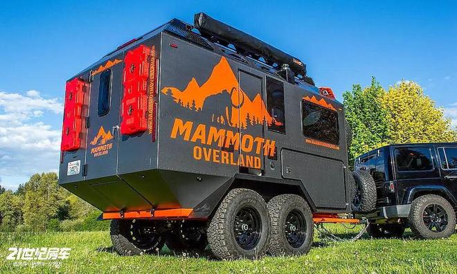 ll Boy 越野拖挂高顶+全铝+强越野！新葡京探险党终极选择！Mammoth Ta(图7)