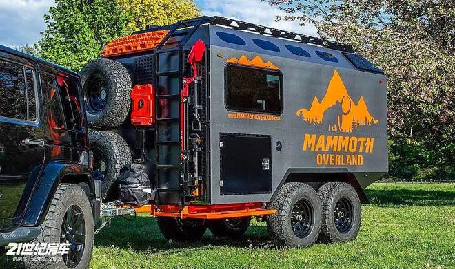 ll Boy 越野拖挂高顶+全铝+强越野！新葡京探险党终极选择！Mammoth Ta(图10)