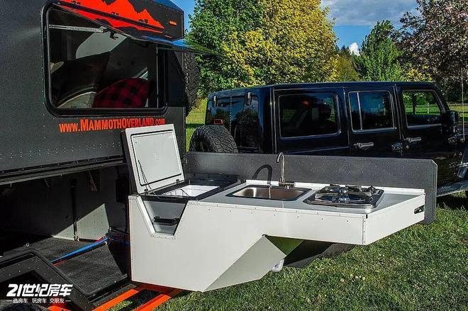 ll Boy 越野拖挂高顶+全铝+强越野！新葡京探险党终极选择！Mammoth Ta(图8)