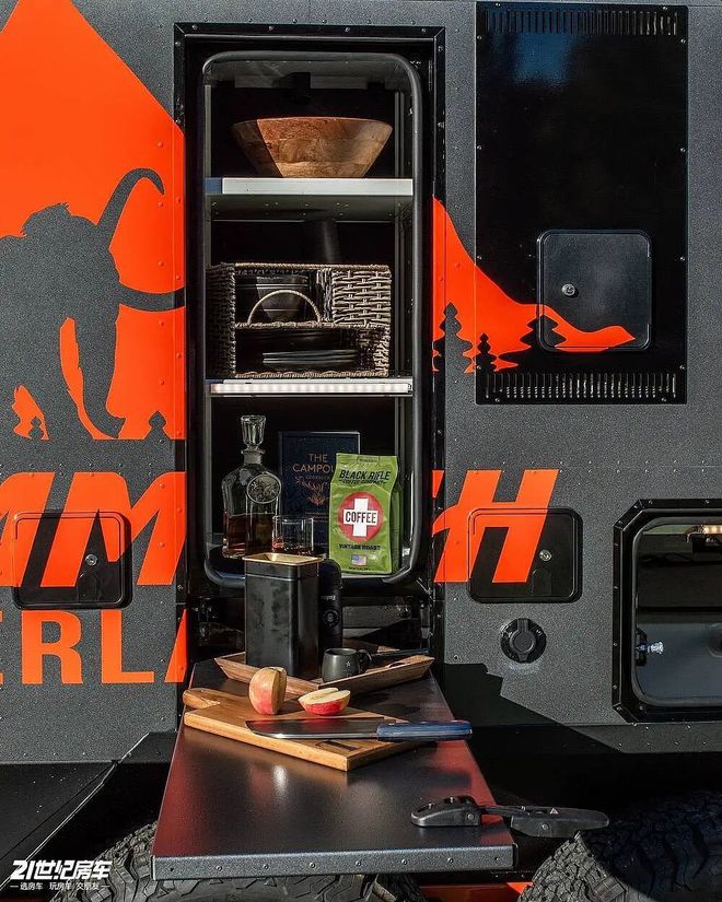 ll Boy 越野拖挂高顶+全铝+强越野！新葡京探险党终极选择！Mammoth Ta(图6)