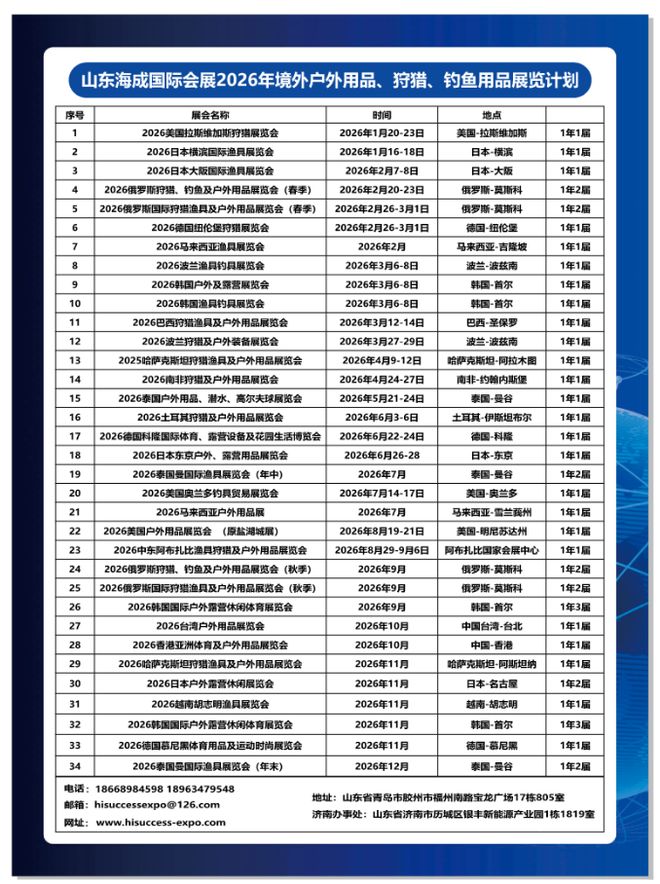 亚国际渔具狩猎及户外用品展览会澳门新葡京app2026罗马尼